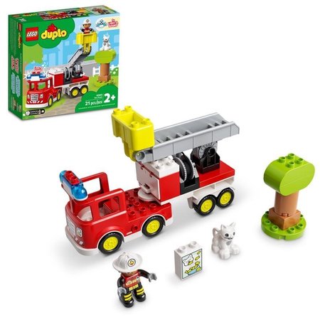 LEGO Duplo Fire Truck Multicolored 21 pc 10969